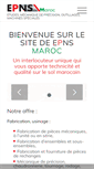 Mobile Screenshot of epns-maroc.com